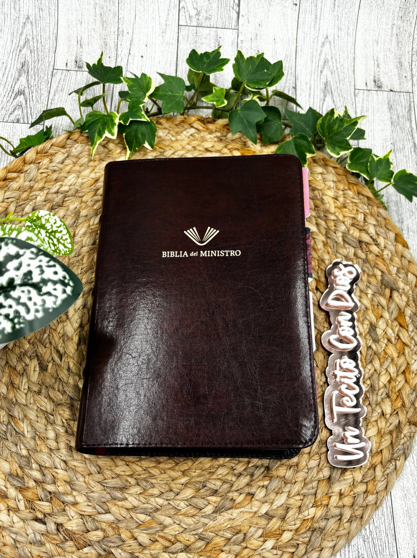 BIBLIA DEL MINISTRO (BIBLIA PARA PASTOR) TAMAÑO MANUAL LETRA 11 PUNTOS