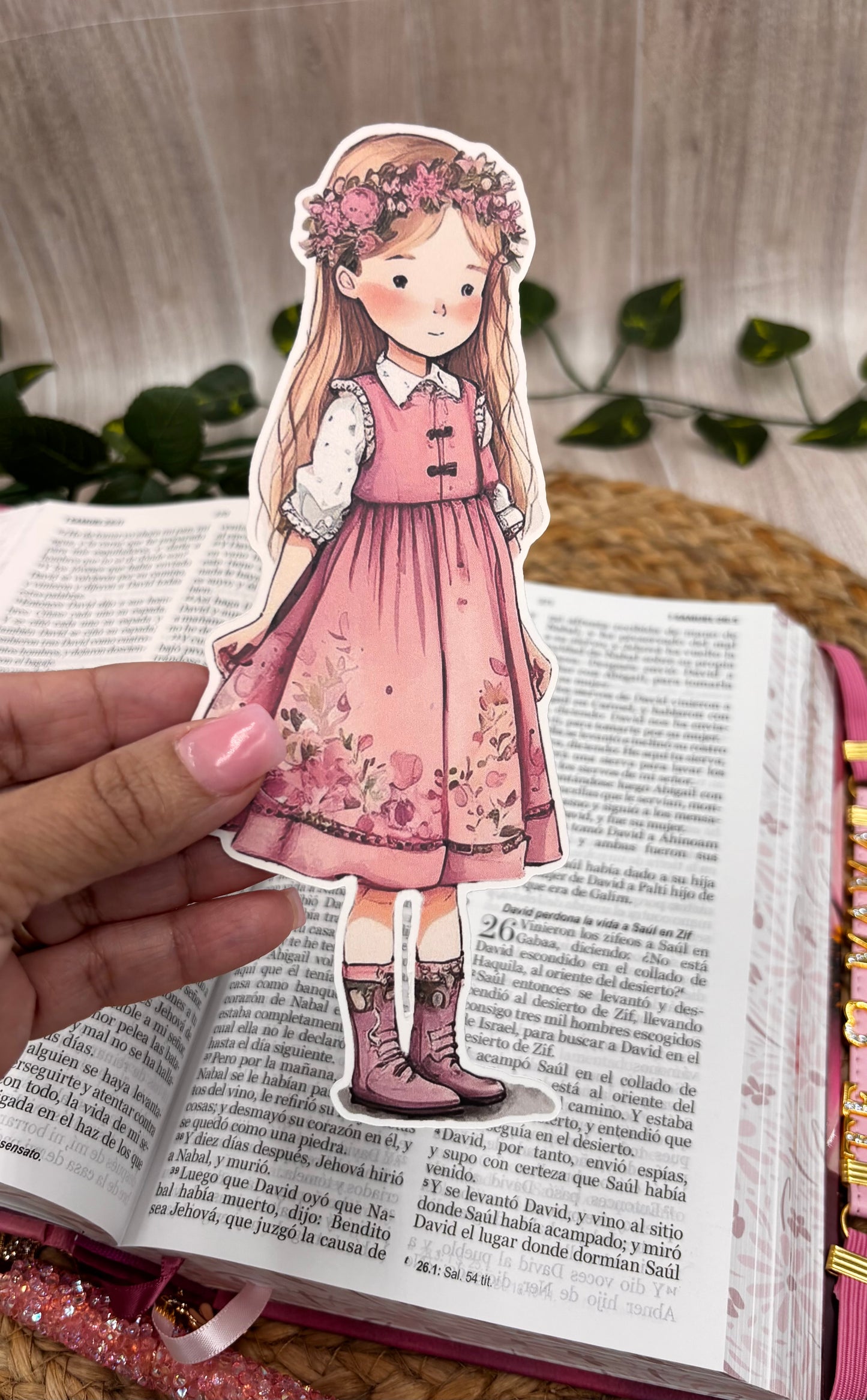 BOOKMARK ROSADO MATILDE