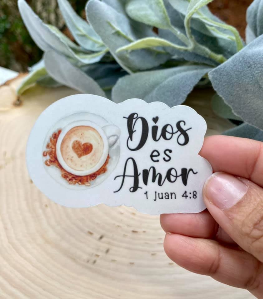 Dios es amor - Sticker