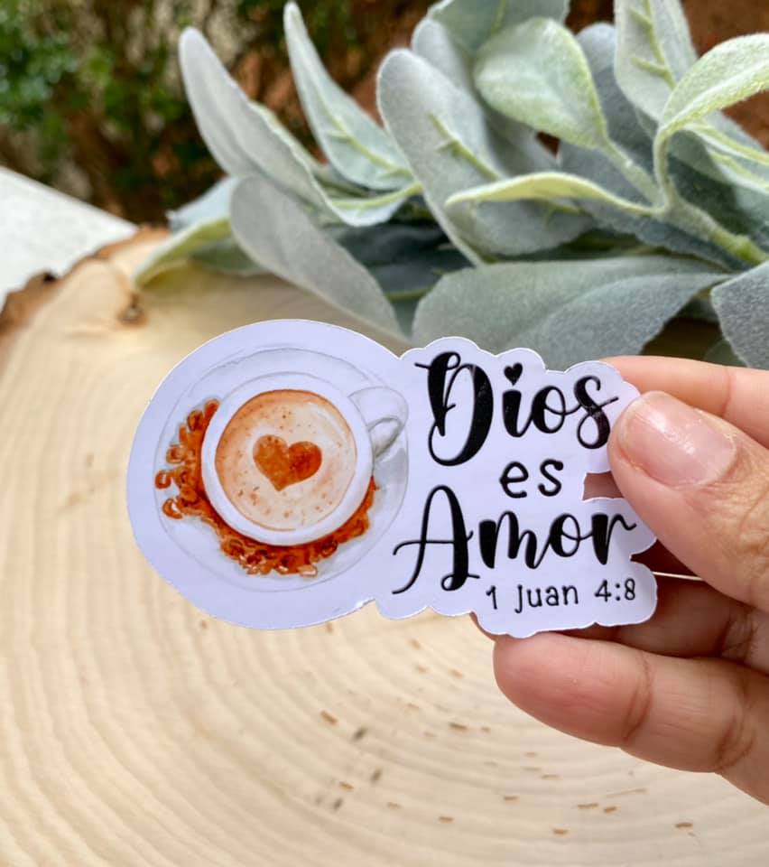 Dios es amor - Sticker