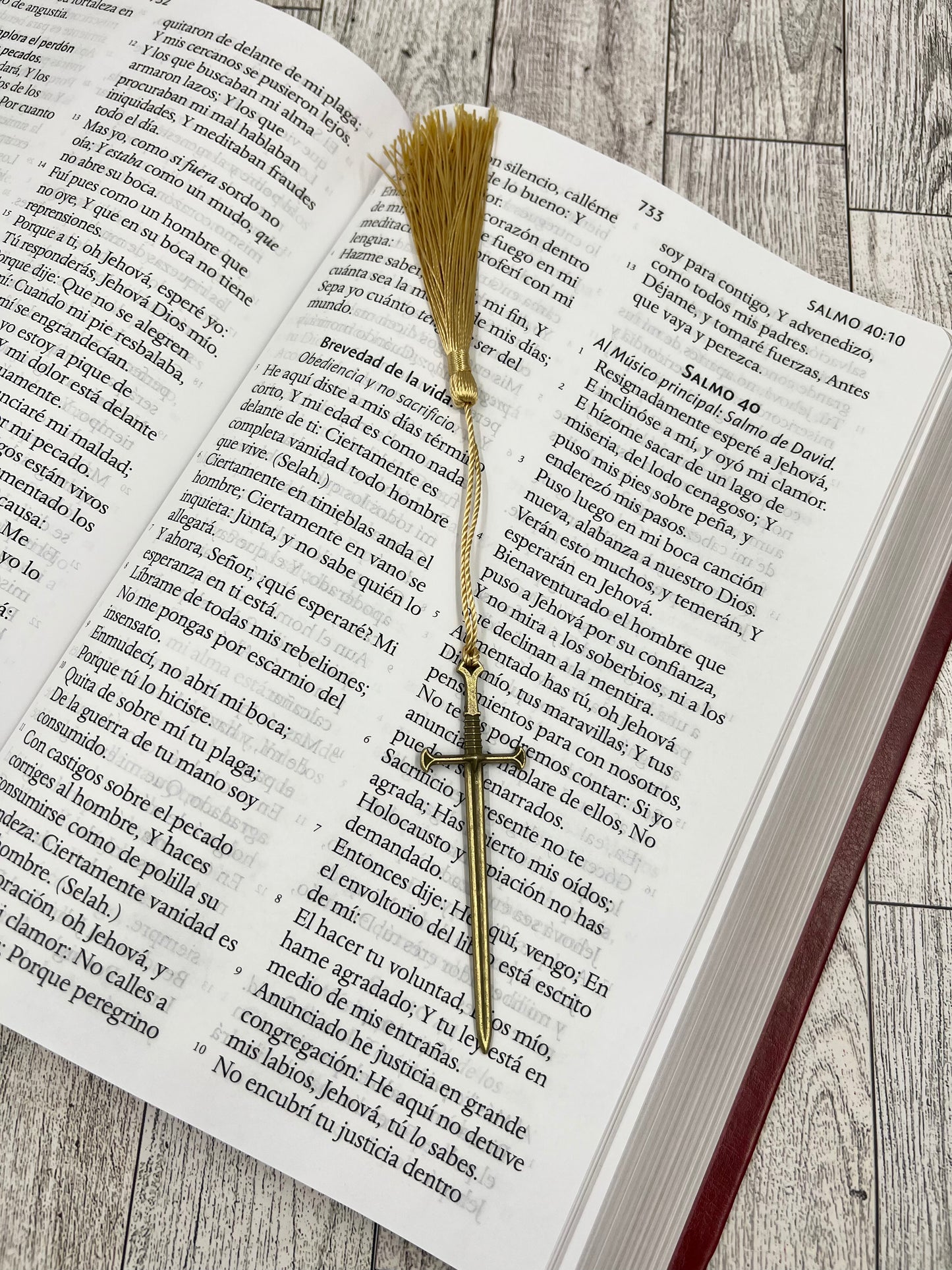 SEPARADOR DE ESPADA / SWORD BOOKMARK