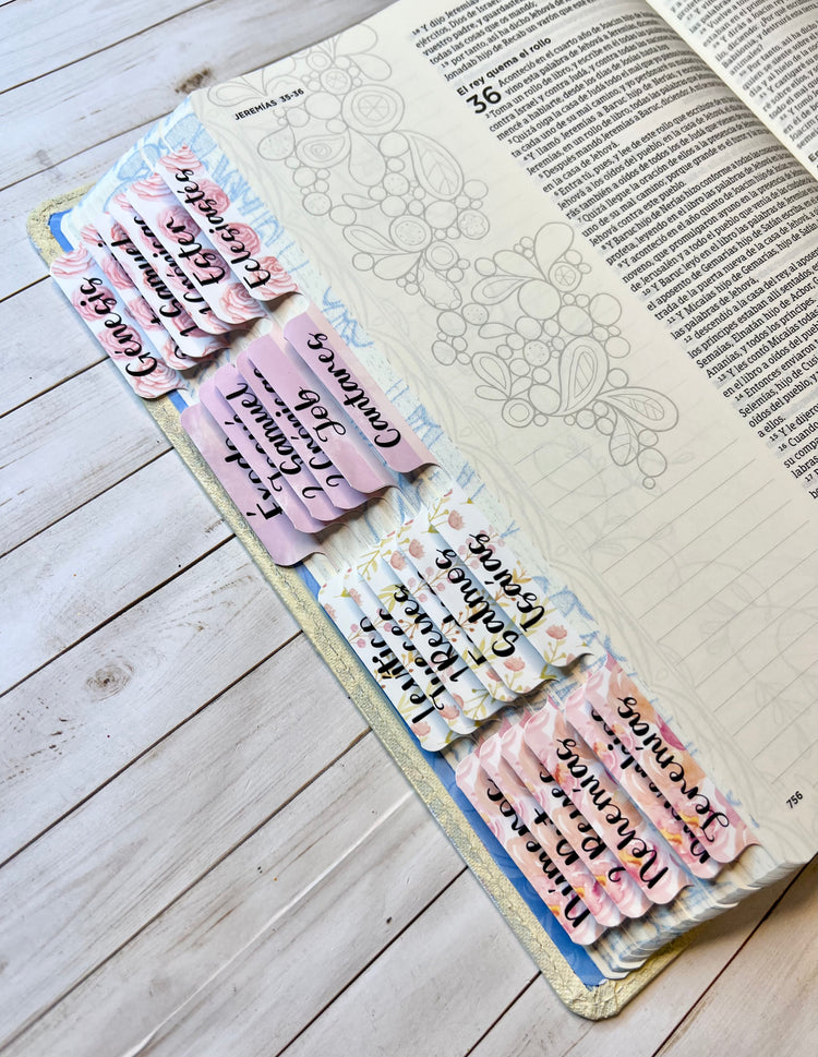 ETIQUETAS DE INDIZACION/ BIBLE TABS
