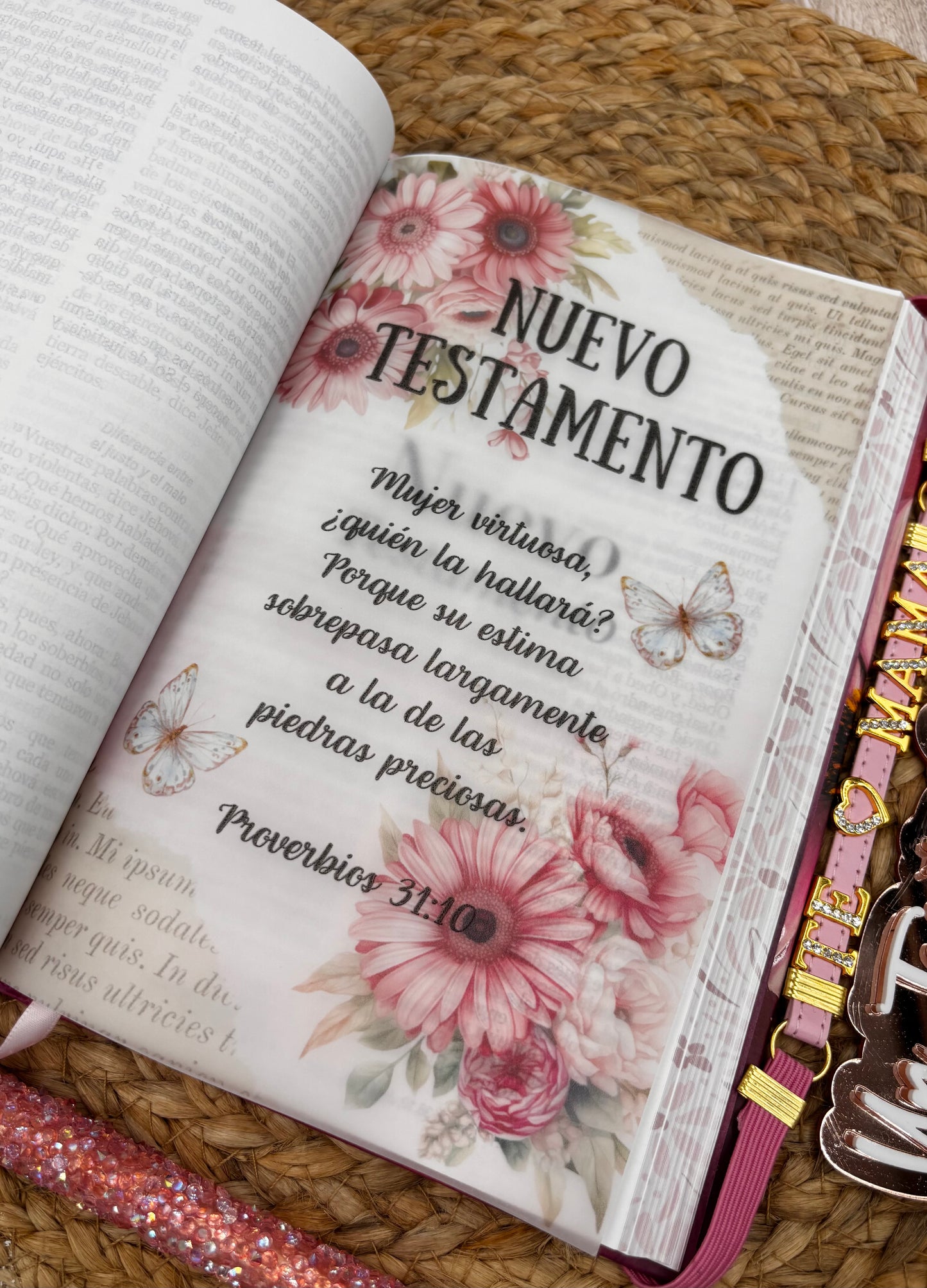 BIBLIA ROSADA PARA MAMÁ 12 PUNTOS
