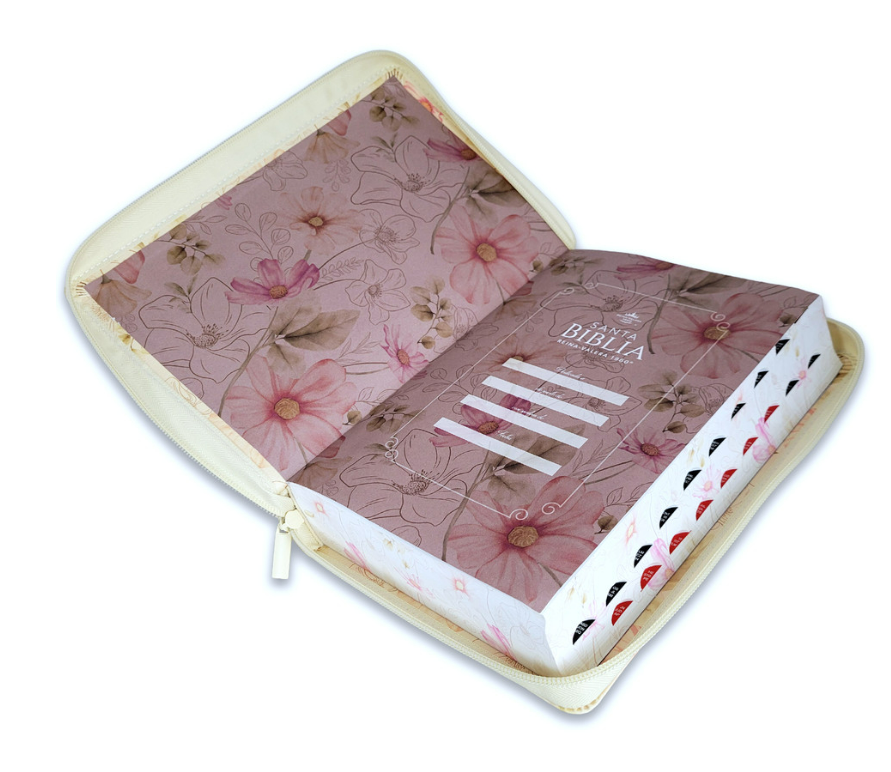 BIBLIA LETRA GIGANTE 19 PUNTOS MUJER SABIDURIA CON CIERRE