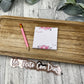 STICKY NOTES AND PENCIL SET