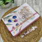 BIBLIA DE ESTUDIO SER MUJER CON  / TULIPANES/ REINA VALERA 1960 CON CIERRE CON INDICE