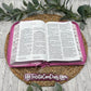 BIBLIA  LETRA  GRANDE 12 PUNTOS FONDO ROSA CON CIERRE (ZIPPER)