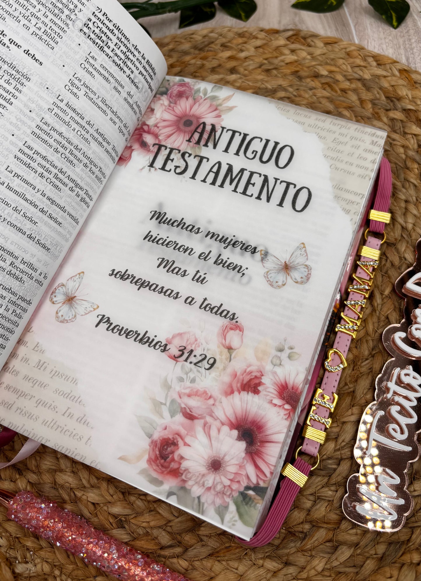 BIBLIA ROSADA PARA MAMÁ 12 PUNTOS