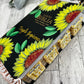 BIBLIA TAMAÑO MANUAL PINTADA A MANO - GIRASOLES