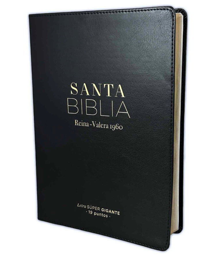 BIBLIA REINA VALERA 1960 LETRA SUPERGIGANTE 19 PUNTOS