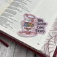 UN TECITO CON DIOS-HOLOGRAPHIC STICKER