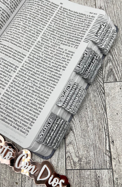 BIBLIA LEON DE JUDA -COLOR GRIS Y DORADO