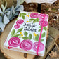 BIBLIA DEVOCIONAL PARA MUJERES CENTRADA EN CRISTO (RV 1960)  PINTADA A MANO 2024