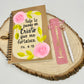 Libreta de Apuntes Rosas Rosadas Pintadas a mano
