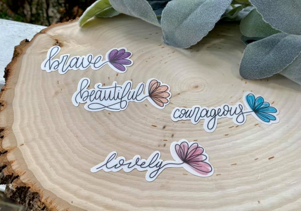 Positive Words Bundle - Stickers